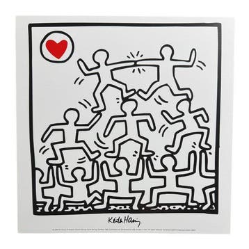 Keith Haring - LEM art group - 1987 - rare find - Jaren 1980