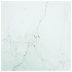 vidaXL Tafelblad 80x80 cm 6 mm gehard glas met marmeren, Verzenden, Nieuw