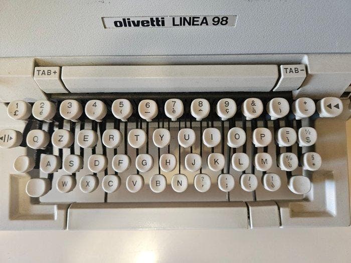 Mario Bellini - Olivetti, Linea 98 - Typemachine - 1970-1980, Antiek en Kunst, Kunst | Designobjecten