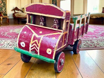 Decoratief ornament - Spanje - Ambachtelijke vrachtwagen