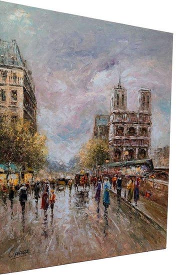 Christof Vevers (1962) - Paris ~ Quais de Seine - Les