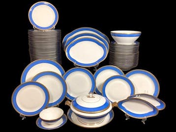 Limoges France - Porcelaines d’Art René Caire - Tafelservies