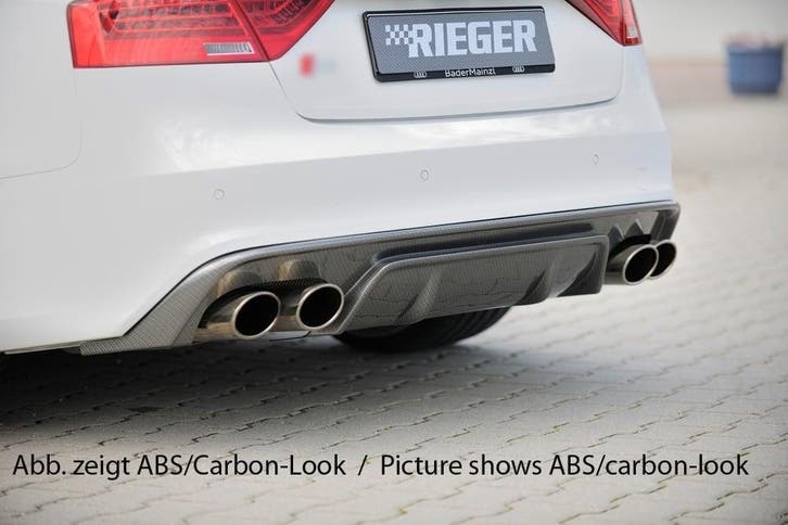 S5 Look Diffuser voor Audi A5 8T Coupe / Cabrio S line / S5, Auto diversen, Tuning en Styling, Ophalen of Verzenden