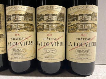 1976 x 3 Chateau Ferrande & 1981 x 3 Chateau La Louvière -, Collections
