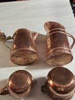 Pot à lait (4) - Cuivre - Set d’objets vintage