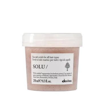 Davines SOLU Sea Salt Scrub Cleanser (Shampoo), Verzenden, Nieuw, Gel, Wax, Haarlak of Mousse