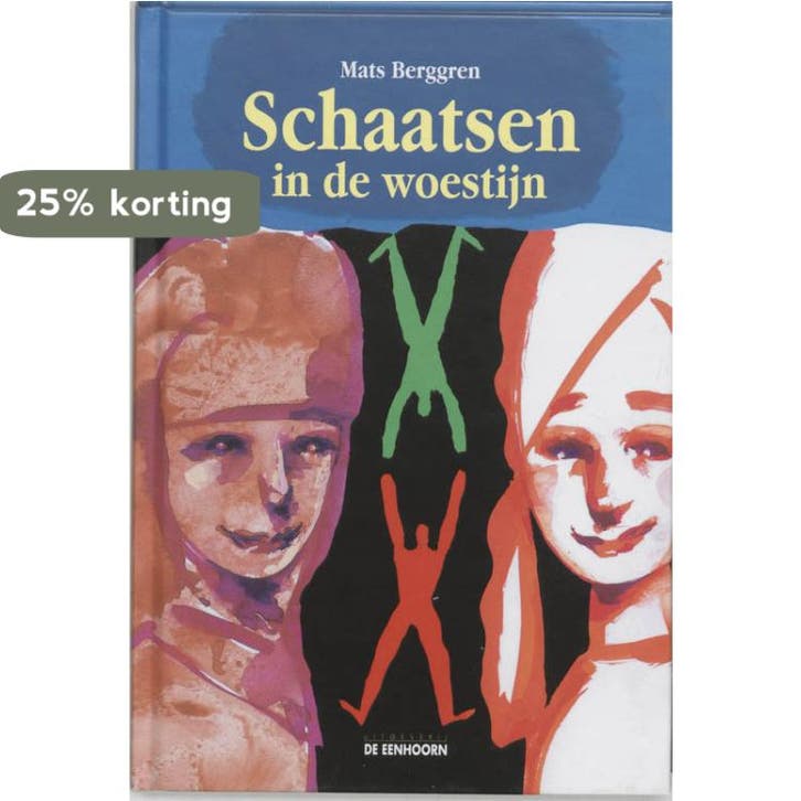 Schaatsen in de woestijn 9789058382146 M. Berggren, Boeken, Kinderboeken | Jeugd | 13 jaar en ouder, Zo goed als nieuw, Verzenden