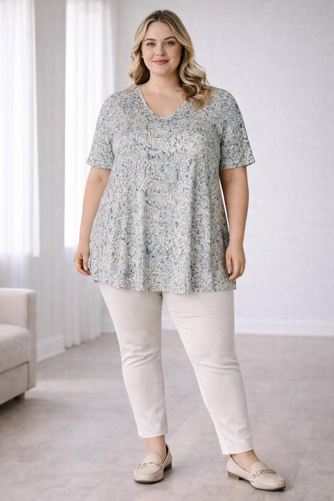 Yest Curve eco tuniek Ankie1(48)Maat 46/48 (XL) of groter, Kleding | Dames, Blouses en Tunieken, Overige kleuren, Nieuw, Maat 46/48 (XL) of groter