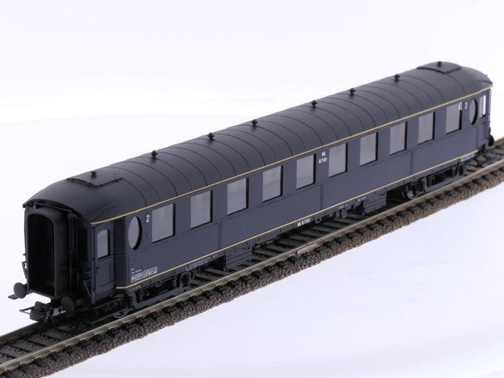 Schaal H0 Philotrain 38 C personenrijtuig Ovaalramer B 71..., Hobby en Vrije tijd, Modeltreinen | H0, Gelijkstroom, Overige typen