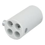 WENTEX® 4-weg vervangende Connector  Ø45,7 mm - wit, Verzenden