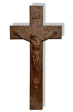 Jean Rabiant (1875-1925) - Groot Kruis - 60 cm -2,8 kg -