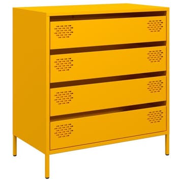 Dressoir 4 lades - Retour deal, nu 35% goedkoper, Huis en Inrichting, Kasten | Dressoirs, Verzenden, 50 tot 100 cm, Zo goed als nieuw