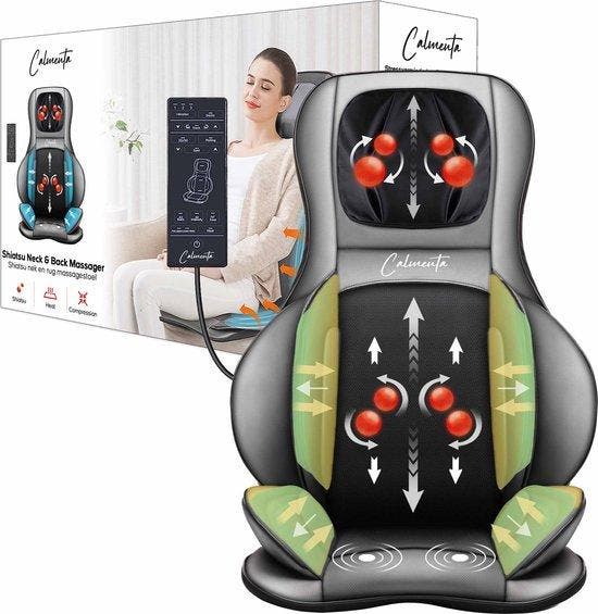2dekans | CALMENTA® Shiatsu Massagestoel – Opbergtas -, Sport en Fitness, Massageproducten, Ophalen of Verzenden