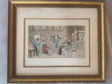 Piet van der Hem (1885 - 1961) - De veiling