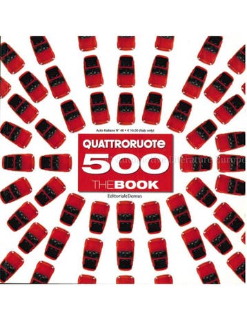 QUATTRORUOTE: 500 THE BOOK, Boeken, Nieuw