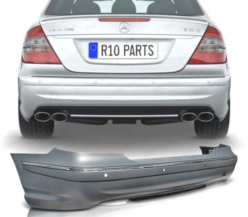 PARE CHOCS ARRIÈRE MERCEDES CLASSE E W211 LOOK AMG 03-09 PDC, Verzenden, Nieuw
