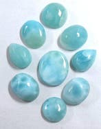 Prachtige collectie van LARIMAR - 100% natuurlijk -, Verzamelen
