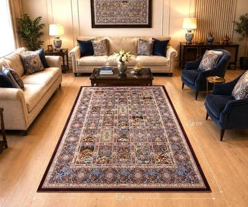 Zijden Kheshti (Keshan) Tapijt - Handafwerking - Hoge, Huis en Inrichting, Stoffering | Tapijten en Vloerkleden, Nieuw