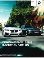 2015 BMW 1 SERIE BROCHURE NEDERLANDS, Nieuw