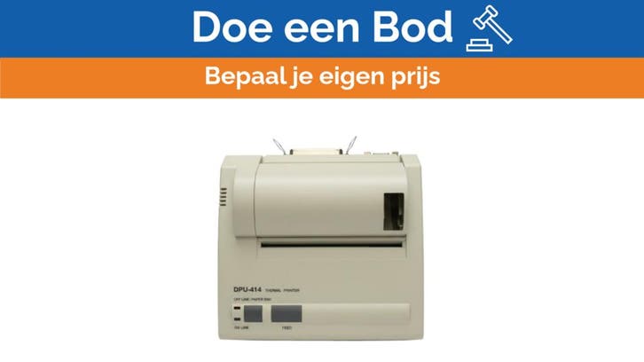 Bieden: Seiko DPU-414-50B-E Thermal Printer - Parallel DB-25, Sports nautiques & Bateaux, Instruments de navigation & Électronique maritime