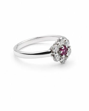Sans prix de réserve - Bague Argent - 0.65ct. tw. Saphir -