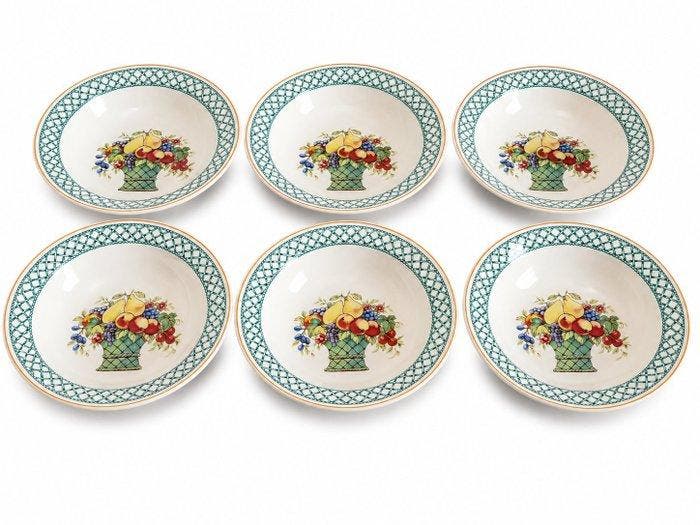 Villeroy & Boch - Assiettes Creuses - Tafelservies voor 6, Antiquités & Art, Antiquités | Meubles | Tables