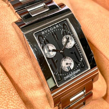 Bvlgari - Rettangolo Chronograph - RTC 49 S - Homme -