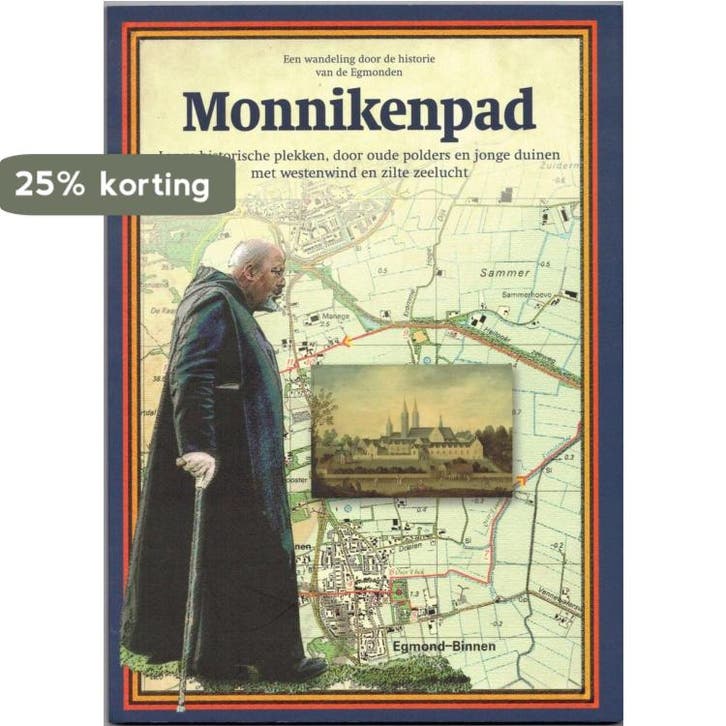 Monnikenpad 9789081434911 J.P Lassooy, Boeken, Reisgidsen, Zo goed als nieuw, Verzenden
