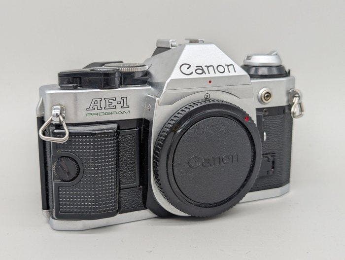 Canon AE-1 Program Single lens reflex camera (SLR), Audio, Tv en Foto, Fotocamera's Analoog
