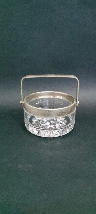 Seau à glace - Cristal, Métal, Plaqué or