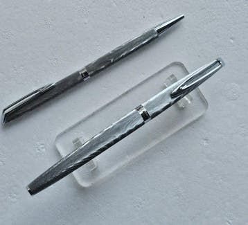 Waterman - PARURE MOIRÉ - PLUME OR 18 CARATS 750 - Pennenset, Nieuw