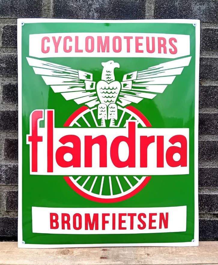 Flandria Cyclomoteurs Bromfietsen, Verzamelen, Merken en Reclamevoorwerpen, Verzenden
