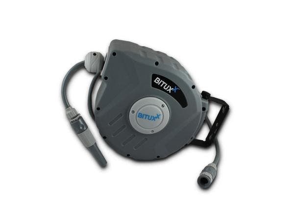 Veiling - Waterslanghaspel - 10m - Incl. Tuinsproeier, Jardin & Terrasse, Tuyaux d'arrosage