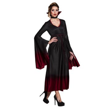 Halloween Vampier Kostuum Dames, Verzenden, Nieuw