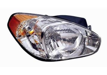 Hyundai Accent 2006-2010 Koplamp Rechts (Koplampen), Verzenden