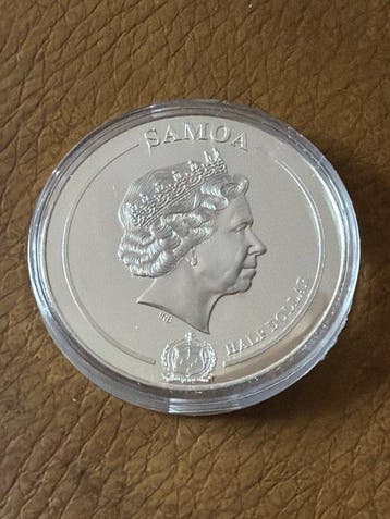 Samoa. 1/2 Dollar 2022 Harry Potter Fawkes 1 oz (Zonder