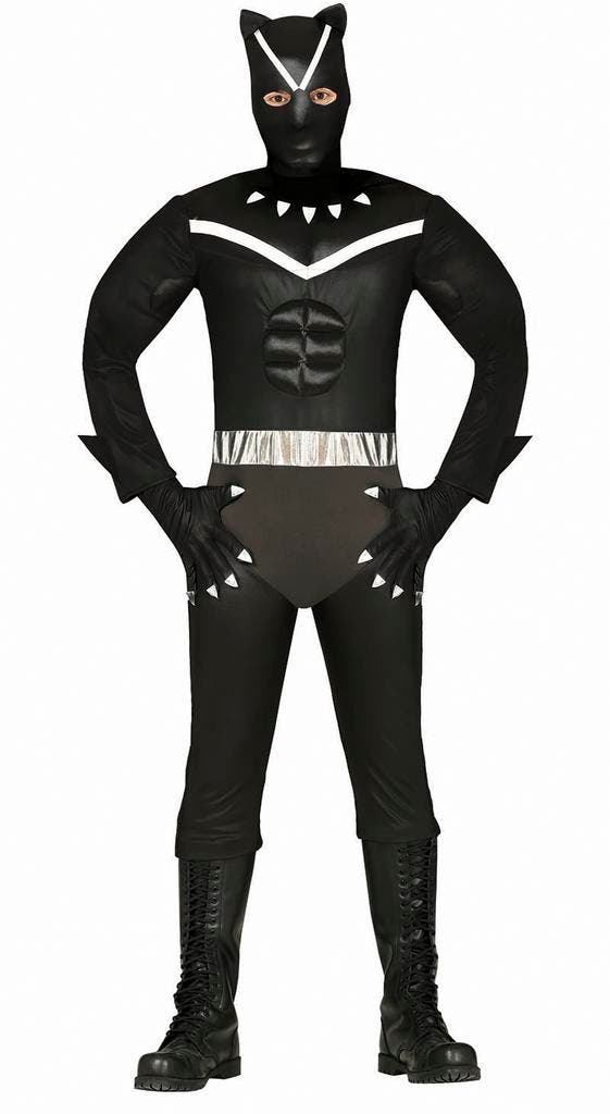 Zwarte Panter Onesie, Kleding | Heren, Carnavalskleding en Feestkleding, Nieuw, Verzenden