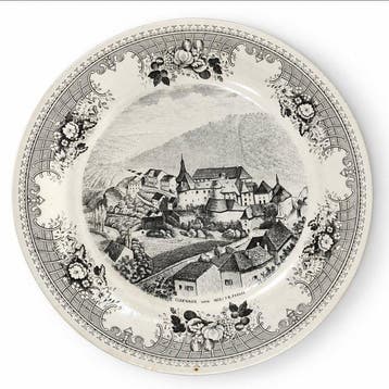 Villeroy & Boch - RARE Luxe 6 Très grandes Assiettes