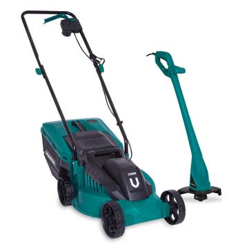 Grasmaaier 1300W en Grastrimmer 300W | Complete set, Verzenden, Nieuw