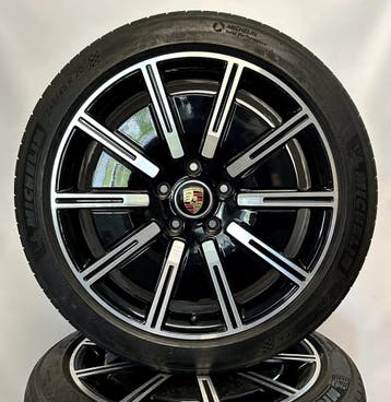 Porsche Taycan 4S S Turbo 20 inch Sport Aero Velgen + Zomerb, Ophalen of Verzenden, Banden en Velgen