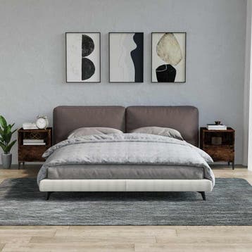vidaXL Nachtkastjes 2 st 40x35x50 cm gerookt eikenkleurig, Verzenden