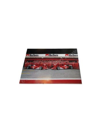 2003 FERRARI F1 TEAM DEALER POSTER 1954/03, Nieuw