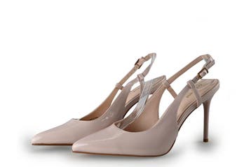 Graceland Slingbacks in maat 37 Beige, Verzenden, Beige, Zo goed als nieuw, Graceland