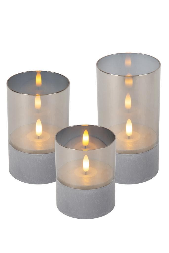 Lucide VELAS - Tafellamp - Batterijen - Ø 8 cm -, Maison & Meubles, Lampes | Lampes de table, Envoi