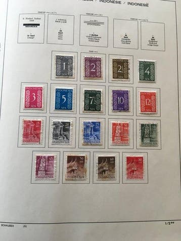 Indonésie 1948/1996 - Indonésie collection incomplète de, Gestempeld