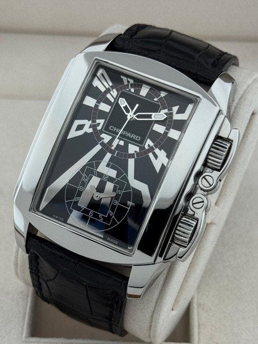 Chopard - L.U.C Dual Time - 8468 - Homme - 2000-2010, Handtassen en Accessoires, Horloges | Heren
