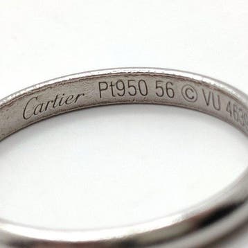 Cartier - Bague Platine - groupe, Bijoux, Sacs & Beauté