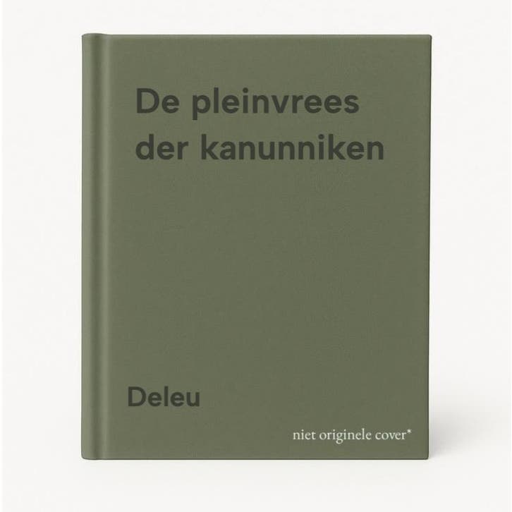 De pleinvrees der kanunniken 9789029043847 Deleu, Boeken, Literatuur, Gelezen, Verzenden