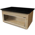 Neutraal Buffetmeubel | PREMIUM LINE | Houtlook/Graniet |, Verzenden