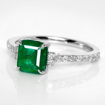 Sans prix de réserve - Bague - 14 carats Or blanc, IGI 1,51, Nieuw